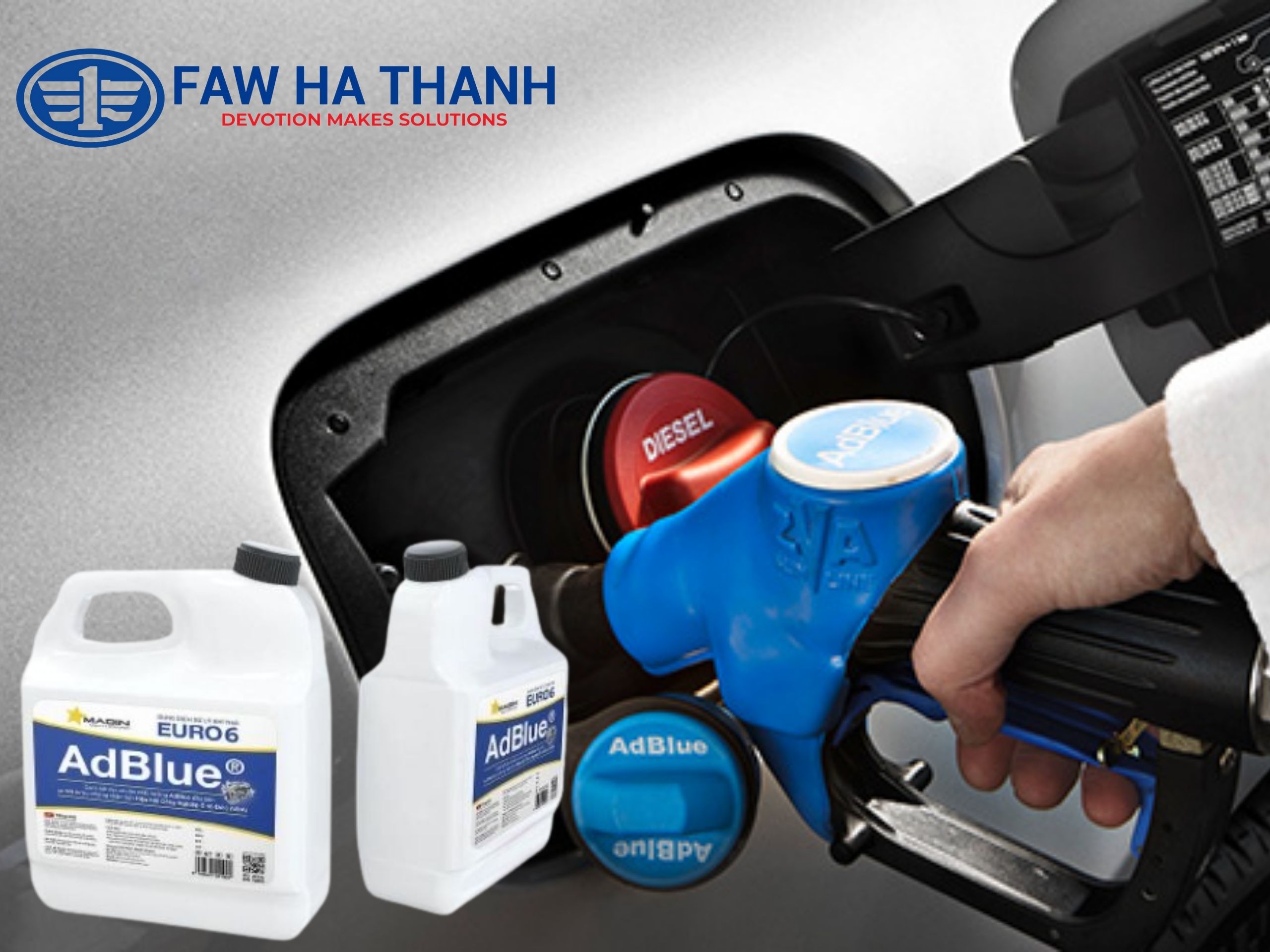 Adblue (nước Ure) -"nước súc miệng" dành cho xe Euro 5